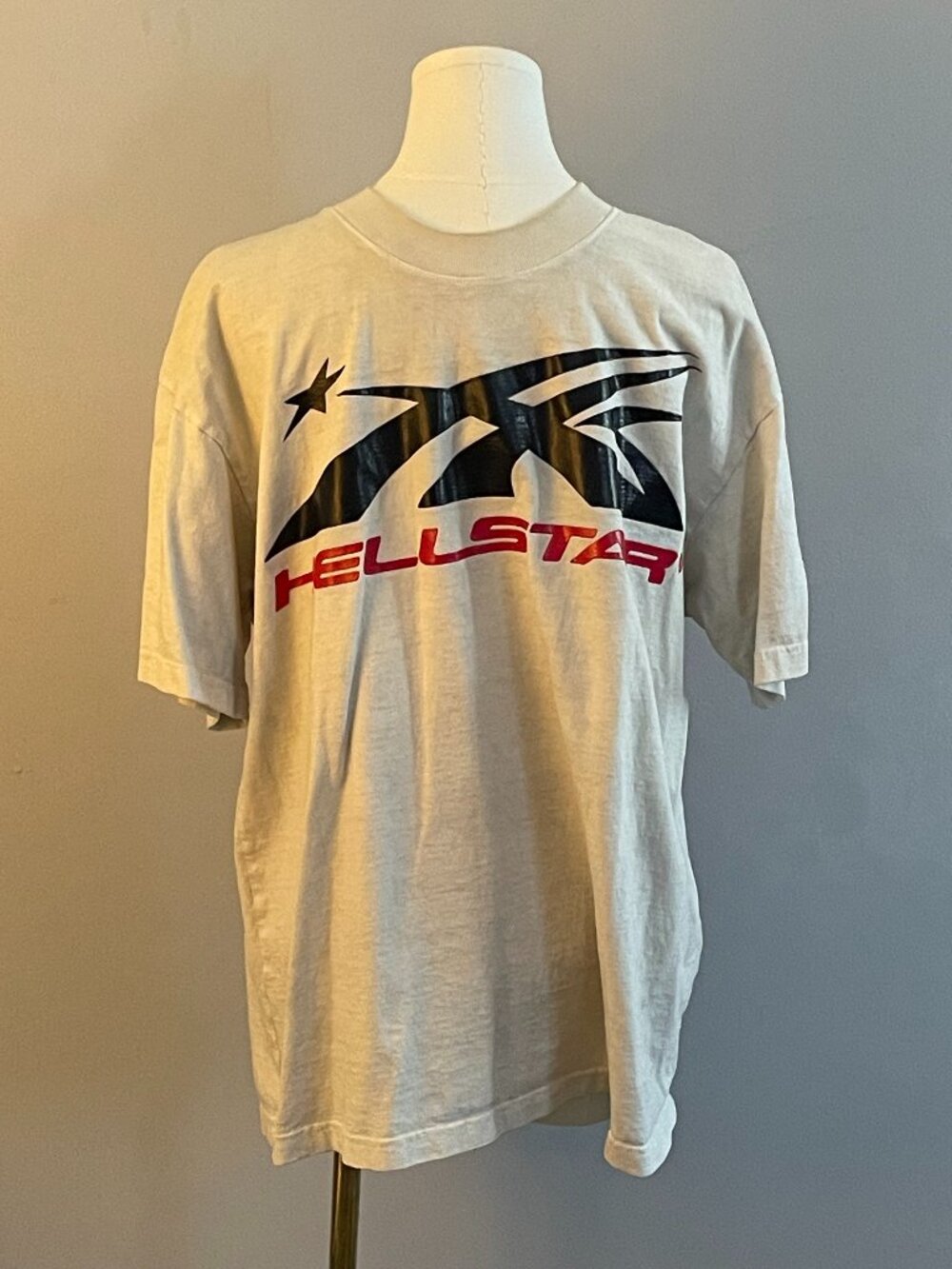 Hellstar Sports Gel Logo T-Shirt White